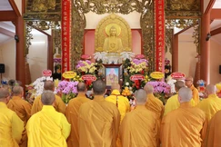 Lễ tưởng niệm Hòa thượng Thích Đạt Đạo, khai sơn chùa Bát Nhã (P.Bình Lợi Trung, TP.HCM)