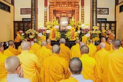 Lễ tưởng niệm húy nhật Hòa thượng Thích Từ Tánh tại chùa Phổ Đà