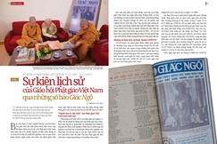 Bài trên Báo Giác Ngộ số 1124 - Thiết kế: Phòng Mỹ thuật BGN/Tống Viết Diễn