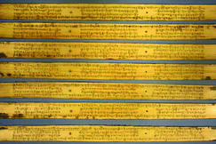 Các bản thảo lá cọ cổ được lưu giữ trong Kho lưu trữ Phật giáo của Luang Prabang