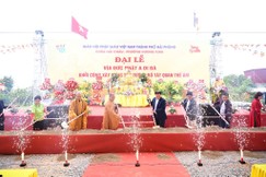 Khởi công xây dựng tôn tượng Bồ-tát Quán Thế Âm cao 25m tại chùa Hải Châu (phường Dương Kinh, TP.Hải Phòng)