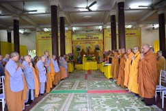 Đại giới đàn Tuệ Nhẫn do Ban Trị sự GHPGVN TP.Hải Phòng tổ chức tại tổ đình Quang Khánh