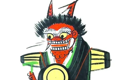 Tranh dân gian Otsu: Phật tính trong muôn vạn hình hài