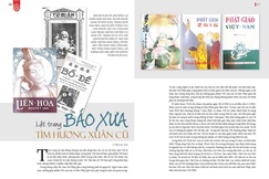 Lật trang báo xưa tìm hương xuân cũ