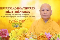 Thông điệp năm mới Xuân Bính Ngọ 2026 của Trưởng lão Hòa thượng Chủ tịch Hội đồng Trị sự GHPGVN