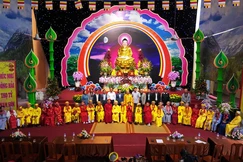 Lễ mừng thọ Phật tử cao niên tại chùa Bằng