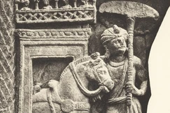 Phù điêu mô tả Thái tử Siddhartha từ giã ngựa Kiền-trắc