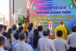 Trang nghiêm Lễ tưởng niệm và tri ân cư sĩ Tâm Minh Lê Đình Thám