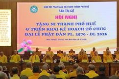 Hội nghị Tăng Ni TP.Huế diễn ra tại tổ đình Từ Đàm