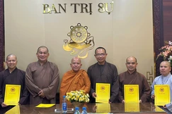 Trao quyết định bổ nhiệm Ban Đại diện Phật giáo các khu vực phía Tây tỉnh Đắk Lắk