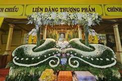 Giác linh đường Ni trưởng Thích Đàm Chính được tôn trí tại chùa Tiêu Sơn (P.Tam Sơn, Bắc Ninh)