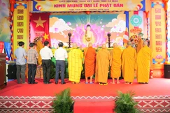 Trang nghiêm Đại lễ Phật đản Phật lịch 2570 do GHPGVN tỉnh Cà Mau tổ chức