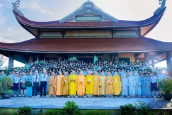 Lưu niệm tại Lễ khai mạc Hội trại huấn luyện huynh trưởng liên cấp Lộc Uyển - A Dục - Huyền Trang