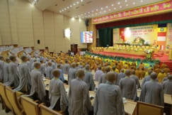 Đại hội đại biểu Phật giáo tỉnh Hưng Yên lần thứ I, nhiệm kỳ 2026-2031 diễn ra phiên đầu tiên tại Trung tâm Thông tin - Hội nghị tỉnh