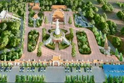 Phối cảnh tổng thể chùa Kỳ Viên Khánh Phú