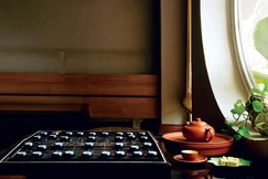 Góc trà xuân giữa lòng thành phố