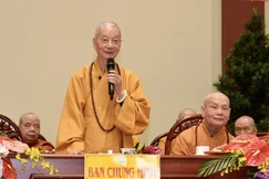 Hòa thượng Thích Trí Quảng đạo từ tại chùa Phật Cô Đơn (2019)