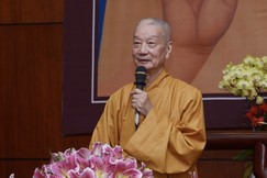 Đại lão Hòa thượng Thích Trí Quảng - Ảnh: Bảo Toàn/BGN