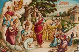 Hoàng hậu Maya hạ sinh hoàng tử - Ảnh nước ngoài