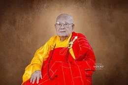 Đại lão Hòa thượng Tăng trưởng An Nam tông đời thứ 13 Thích Tịnh Liên (Phra Maha Khananam Thammawachiranuwat)