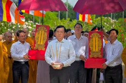 [Video] Thiêng liêng Lễ tưởng niệm các anh hùng liệt sĩ ở Học viện Phật giáo VN tại TP.HCM