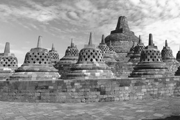 Tháp hình chuông Borobudur, Indonesia