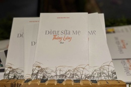 Tập thơ “Dòng sữa mẹ thiêng liêng” của tác giả Hoài Nguyên Thủy (đạo hiệu Hòa thượng Thích Châu Quang)