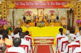 Chùa Hưng Phước tổng kết các đạo tràng tu học năm 2025