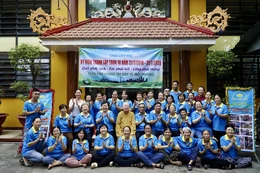 Thành viên gắn bó xuyên suốt với Câu lạc bộ Hành Trình Xanh chùa Liên Hoa mừng kỷ niệm 10 năm thành lập 2016-2026 