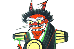 Tranh dân gian Otsu: Phật tính trong muôn vạn hình hài