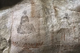 Bộ tranh khắc ma nhai 18 vị La Hán động Liên Hoa, chùa Phong Phú (phường Tây Hoa Lư, tỉnh Ninh Bình)