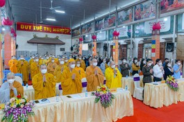 Ban Trị sự GHPGVN tỉnh Thanh Hóa thành kính tưởng niệm Đức Phật hoàng Trần Nhân Tông