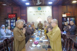 Ban Thường trực Ban Trị sự GHPGVN tỉnh Đắk Lắk có buổi họp chuẩn bị tổ chức đại hội