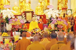 Tưởng niệm Đại lão Hòa thượng Thích Giác Hải tại chùa Trấn Quốc