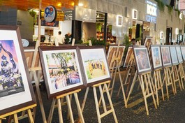 Triển lãm ảnh nghệ thuật "Phật giáo với hòa bình" tại Đường sách TP.HCM