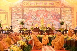Hải Phòng: Pháp hội thuyết giảng kinh A Di Đà tại tổ đình Thắng Phúc