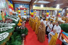 Đại lễ Phật đản Phật lịch 2566 của Phật giáo huyện Nhà Bè