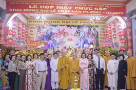 Lễ họp mặt chức sắc mừng Phật đản tại tổ đình Vạn Thọ (Q.1)