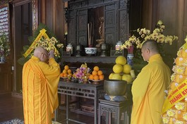 Lễ tưởng niệm Hòa thượng Thích Giới Hương tại Quốc tự Diệu Đế