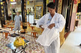 Cảnh giác với đối tượng gửi tro cốt ở chùa với mục đích không rõ ràng