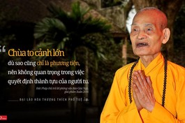 Truyền hình trực tiếp lễ nhập tháp Đại lão Hoà thượng Thích Phổ Tuệ trên Giác Ngộ Online