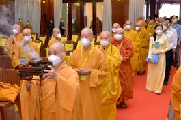 [Video] Toàn cảnh lễ Tổng kết hoạt động Phật sự GHPGVN năm 2021 tại Việt Nam Quốc Tự