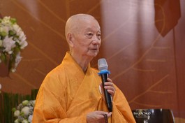 Trưởng lão Hòa thượng Thích Trí Quảng - Ảnh: Bảo Toàn