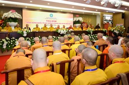 Tọa đàm và tổng kết Phật sự của Ban Phật giáo Quốc tế nhiệm kỳ VIII (2017-2022) tại thiền viện Thiên Hưng