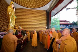 [Video] Thiêng liêng lễ an vị Bồ-tát Quán Thế Âm tại chùa Phổ Quang (TP.HCM)