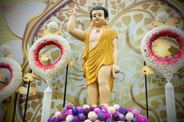 Đại lễ Phật đản Phật lịch 2567 sẽ diễn ra tại lễ đài chính Việt Nam Quốc Tự - Ảnh: HD