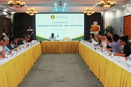 Quang cảnh tọa đàm - Ảnh: CMK/BGN