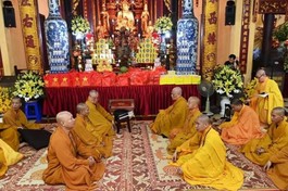 Chư tôn đức trường hạ chùa Quán Sứ tổ chức lễ tác pháp Tự tứ, kết thúc khóa An cư kiết hạ