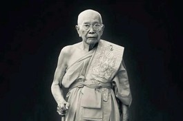 Đại lão Hòa thượng Tep Vong (1932-2024), vị lãnh đạo Phật giáo tối cao phái Dhamma Mahanikaya của Vương quốc Campuchia