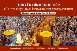 [TRUYỀN HÌNH TRỰC TIẾP] Lễ rước kiệu mừng Phật đản Phật lịch 2568 tại TP.HCM